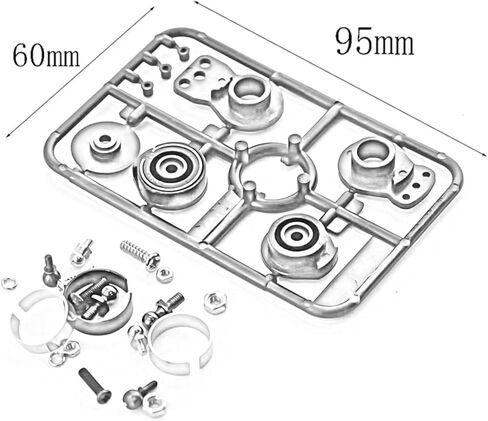 متوافق مع Tamiya لـ TT01 لـ TT02 XV01 XV02 TD2 TD4 RC Upgrade Parts Accessories High Torque Saver W122 50473 51000 RC in Saudi Arabia