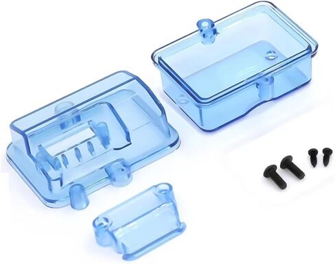 Compatible with TRX4 for HSP D90 D110 for Axial for SCX10 90046 RC Crawler Car Parts Accessories Waterproof Receiver Box RC Parts in Saudi Arabia
