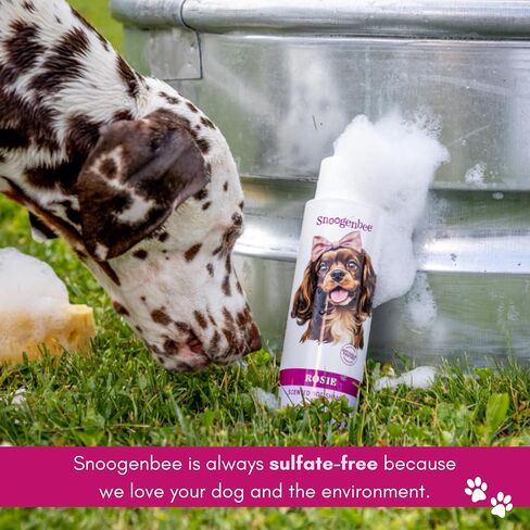 Rosie Scented Dog Shampoo - Best Pet Shampoo for Dogs - Floral Scented Moisturizing & Hydrating Doggy Shampoo - Makes Combing Easier, Promotes Fur Growth, Relieves Itchiness in Saudi Arabia