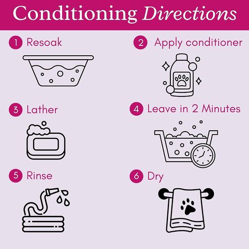 Rosie Scented Dog Shampoo - Best Pet Shampoo for Dogs - Floral Scented Moisturizing & Hydrating Doggy Shampoo - Makes Combing Easier, Promotes Fur Growth, Relieves Itchiness in Saudi Arabia
