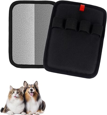 Pet Hair Remover Gloves – Reusable Electrostatic Grooming Glove for Cat & Dog Hair, Furniture, Couch, Carpet, Car Seat (2pcs) in Saudi Arabia