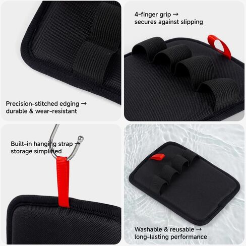 Pet Hair Remover Gloves – Reusable Electrostatic Grooming Glove for Cat & Dog Hair, Furniture, Couch, Carpet, Car Seat (2pcs) in Saudi Arabia