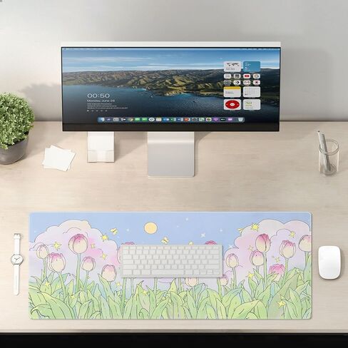حصيرة Mousepad Mouse Mouse Mouse Pad Starry Night Cat Mousepad Mousepad مع قاعدة غير قابلة للانزلاق ورسالة مكتب Mouse Mouse Mous in Saudi Arabia