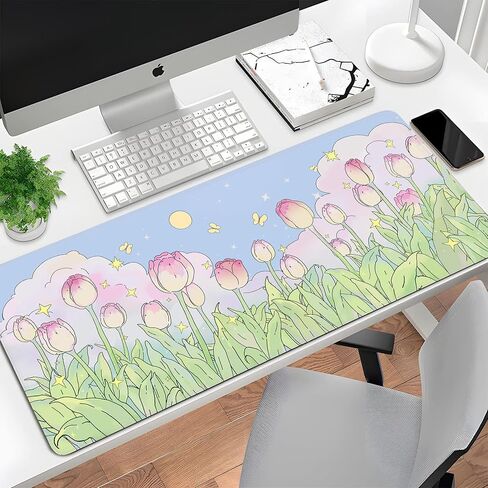 حصيرة Mousepad Mouse Mouse Mouse Pad Starry Night Cat Mousepad Mousepad مع قاعدة غير قابلة للانزلاق ورسالة مكتب Mouse Mouse Mous in Saudi Arabia