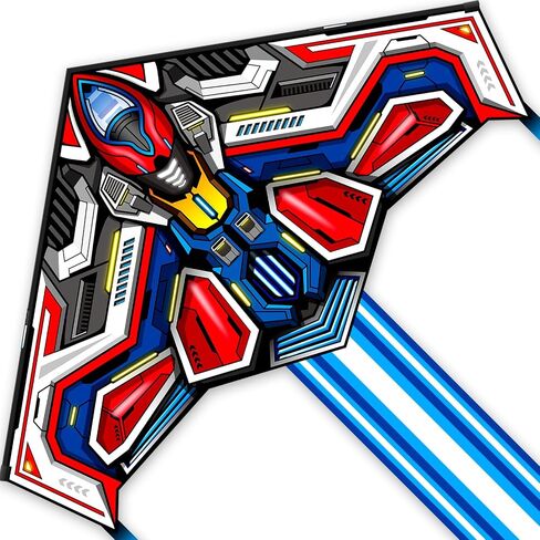 Delta Kites for Kids & Adults, Extremely Easy to Fly, Single Line Beach Kite in Kuwait