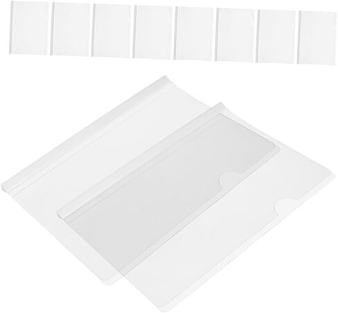 uonlytech 10pcs pressboard Report Cover تقرير شريط الانزلاق يغطي كتاب ربط مواد الربط in Kuwait