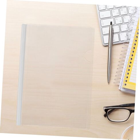 uonlytech 10pcs pressboard Report Cover تقرير شريط الانزلاق يغطي كتاب ربط مواد الربط in Kuwait