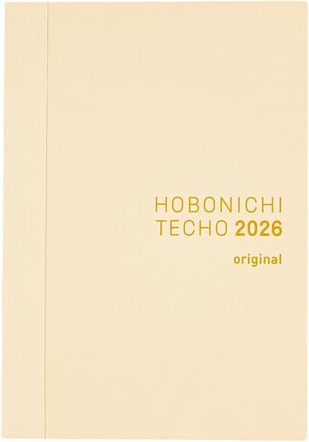 Hobonichi Techo 2026 Original Book - A6 ، English ، Daily ، Januar Start ، Monday Start ، Planner in Saudi Arabia
