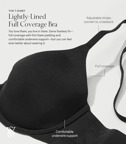 Victoria's Secret Full Coverage Bra, T Shirt Collection, Bras for Women (32B-38DDD) in Kuwait