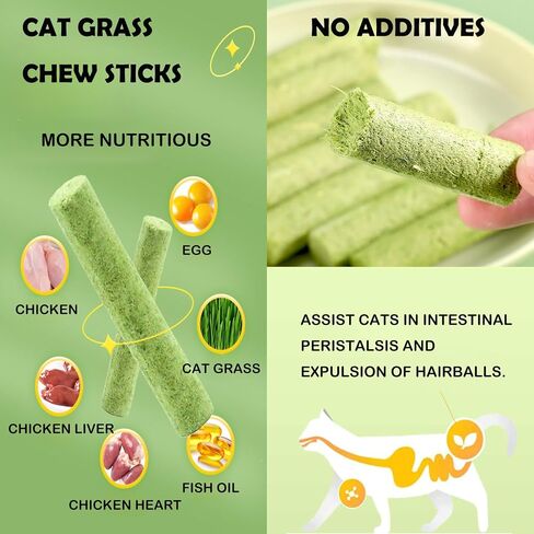6Pack Cat Toys Cats Treat Treat Catnip Toy with Silvervine للألعاب القطنية الداخلية من الخشب Kitty Chew Rope Sticks لتنظيف الأسنان وجبات خفيفة من أجل Catnip Care Care Play in Kuwait