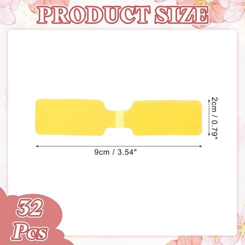 PATIKIL 3.5 x 0.8 Inch Cable Labels, 32 Pcs Electronic Cable Identification Tags Nylon Write on Wire Labels Rectangle Cord Tags Labeling for Electronics Management Organization, Orange in Saudi Arabia