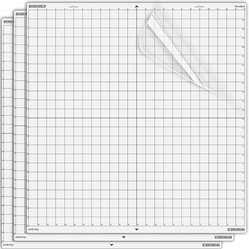 حصيرة قطع ل Silhouette Cameo Pro Mk II و Cameo 4 Pro ، 24 × 24 بوصة 3 حزمة متنوعة Tack لاصق لزجة متينة الطويل الأمد حصيرة لآلة Cameo Pro in Saudi Arabia
