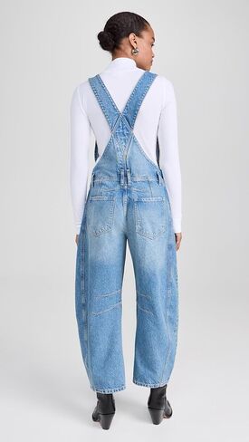 Free People Women's Lucky You Overall, Ultra Light Beam in Saudi Arabia