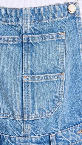 Free People Women's Lucky You Overall, Ultra Light Beam in Saudi Arabia