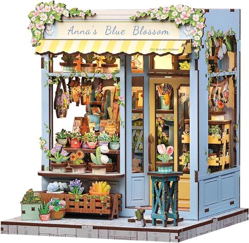 Japanese Dual-Scene 3D Puzzle Book Nook Kit - 3D Dollhouse with Hidden Staircase, Dual-Scene Design, DIY Craft, Tabletop Decor & Gifts for Adults（Beika-cho Convenience Store） in Saudi Arabia