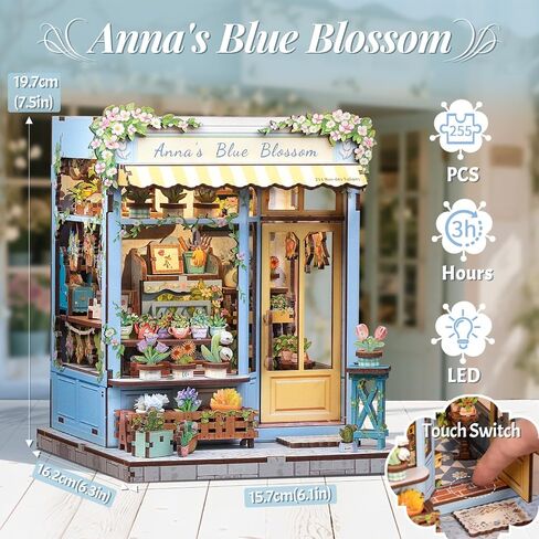 Japanese Dual-Scene 3D Puzzle Book Nook Kit - 3D Dollhouse with Hidden Staircase, Dual-Scene Design, DIY Craft, Tabletop Decor & Gifts for Adults（Beika-cho Convenience Store） in Saudi Arabia