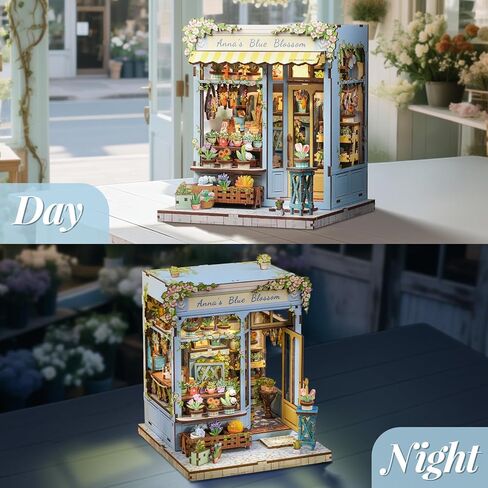 Japanese Dual-Scene 3D Puzzle Book Nook Kit - 3D Dollhouse with Hidden Staircase, Dual-Scene Design, DIY Craft, Tabletop Decor & Gifts for Adults（Beika-cho Convenience Store） in Saudi Arabia