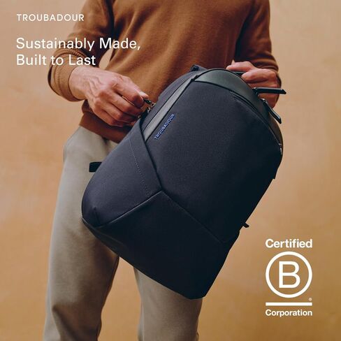 Protrbadour Apex 4.0 Compact - 16L Premium Lapt Backpack - Enconomic ومقاومة للماء - مصممة للعمل والسفر - البازلت in Kuwait