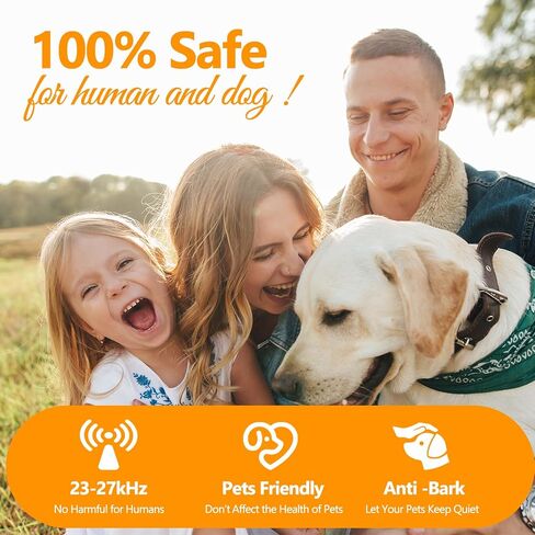 Dog Bark Drain Detices Bark Box ، 2025 تم ترقية جهاز مضاد للموجات فوق الصوتية 3x للكلاب مع 3 أوضاع وشاشة LCD ، مكافحة ماء الكلب التحكم in Kuwait
