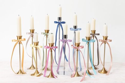 Pastel Stain Ribbon 3/8 Inch x 12 Rolls Total 60 Yards Colorful Ribbons for Gift Wrapping Flower Bouquet Paper Bows Wedding Invitations Crafts in Kuwait