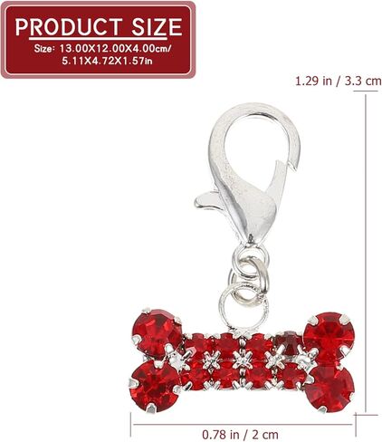 2pcs راينستون سحر الكلب كات طوق قلادة طوق للحيوانات الأليفة حلية شنقا in Kuwait