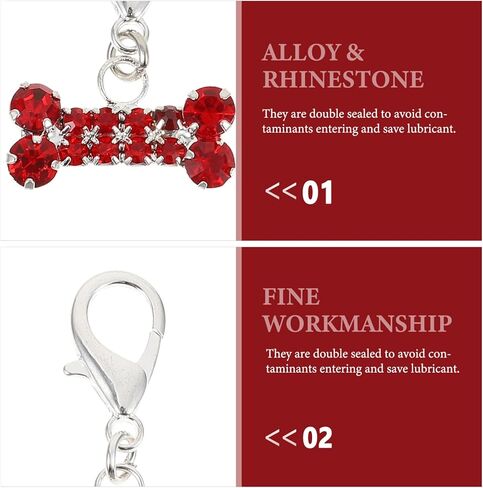 2pcs راينستون سحر الكلب كات طوق قلادة طوق للحيوانات الأليفة حلية شنقا in Kuwait