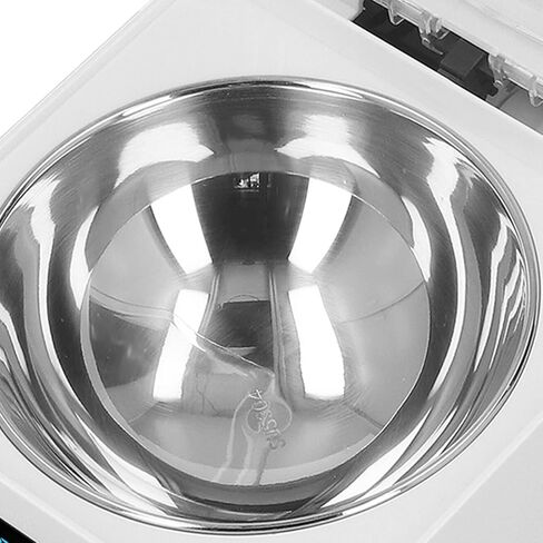 Sorandy Automatic Cat Feeder, Smart Feeder with Induction Lid Opening, Rechargeable Dog & Cat Feeding Bowl, 350ml Dry Food Dispenser for Small & Medium Pets in Saudi Arabia