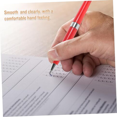 قلم سطح مكتب UonlyTech Business مع سلسلة أمان سلس لسلسلة لكتابة مكاتب عدادات البنك في المكتب ثابتة لسهولة الوصول وتدفق الحبر المستمر in Saudi Arabia