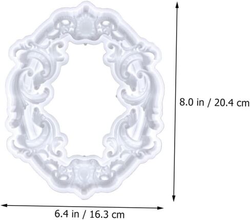 ERINGOGO Silicone Photo Frame Molds Picture Frames Epoxy Resin Making Mold for DIY Crafts in Saudi Arabia