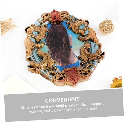ERINGOGO Silicone Photo Frame Molds Picture Frames Epoxy Resin Making Mold for DIY Crafts in Saudi Arabia