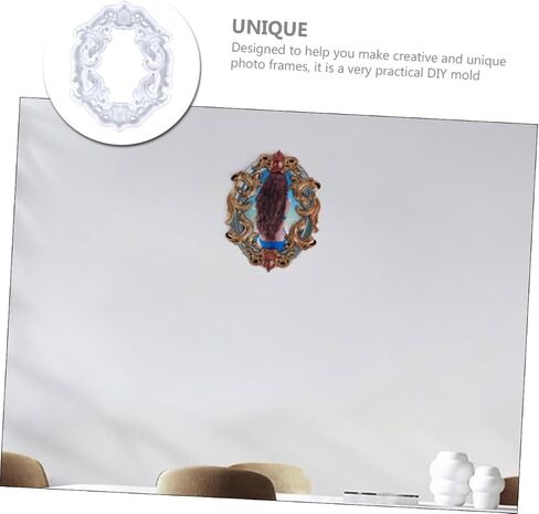 ERINGOGO Silicone Photo Frame Molds Picture Frames Epoxy Resin Making Mold for DIY Crafts in Saudi Arabia