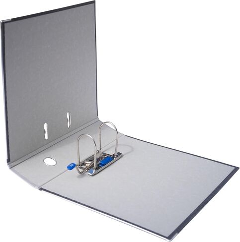 Oxford Smart Pro+ A4XL Lever Arch Files 80 mm Spine 2 Rings Gray Pack of 3 in Kuwait