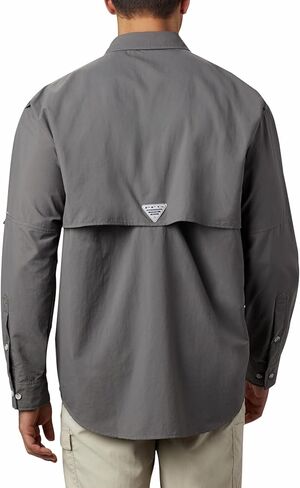 Columbia Men’s PFG Bahama™ II Long Sleeve Shirt, White, Medium in Saudi Arabia