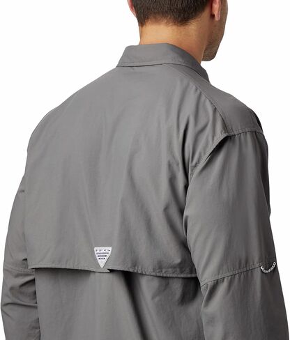 Columbia Men’s PFG Bahama™ II Long Sleeve Shirt, White, Medium in Saudi Arabia