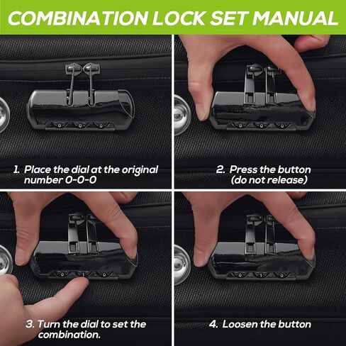مربع مستندات مقاوم للحريق مع قفل تركيبة ، مقاومة للماء مقاومة للماء آمنة للوثائق المهمة ، الشهادات ، الكمبيوتر المحمول ، جوازات السفر （16''x12''x5 '' '' in Kuwait