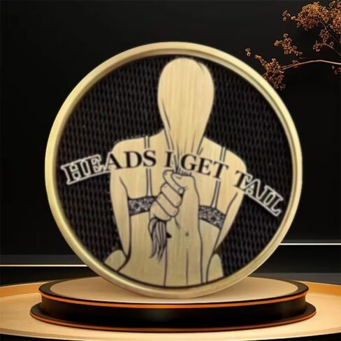 Funny Heads and Tails Coins, Heads I Get Dinner Tails I Wash Dishes, Perfect Prank Gift for Couples in Saudi Arabia