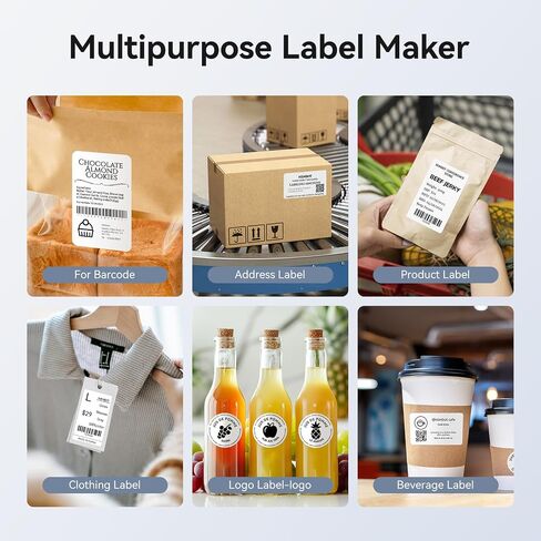 Niimbot B31 Maker Maker مع شريط ، طابعة تسمية محمولة 3 بوصة للباركود ، العنوان ، الشعار ، وضع العلامات ، صانع الملصقات الحرارية متوافقة مع الهواتف الذكية والكمبيوتر الشخصي ، الأزرق الداكن in Kuwait