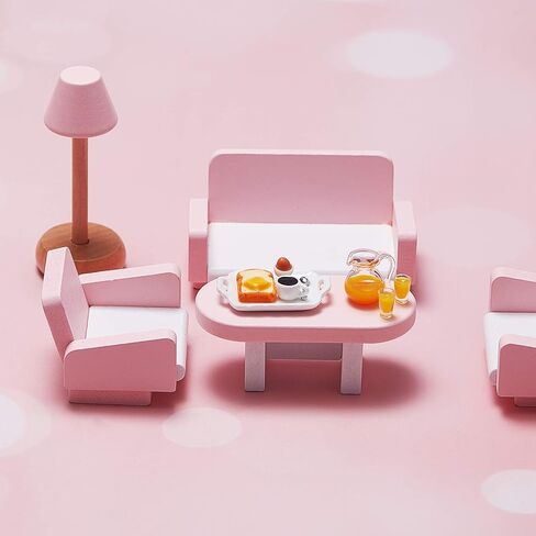ديكورات ملحقات Dollhouse Decoration 1: 12/1: 6 Dollhouse Miniature Scene Model Mini Kitchen Associory مجموعة مشهد الإفطار بتكريم تظاهر DIR DIRID DIRID DIRE (عصير ، زبدة ، مجموعة آلة الخبز) in Saudi Arabia