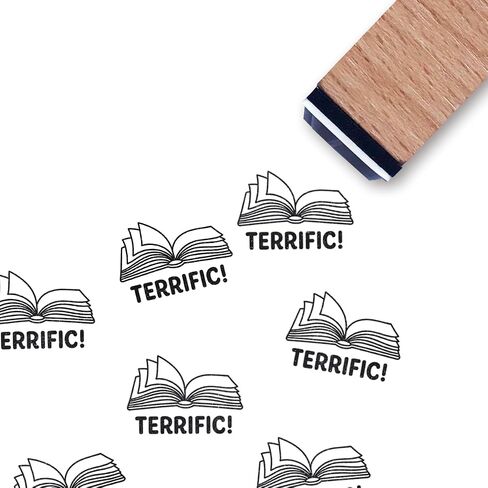 طوابع مطاطية للمدرس الرائع ، 3/5 بوصة ختم صغير صغير لمخطط صنع بطاقات القصاصات in Saudi Arabia