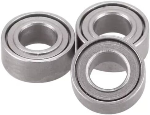 RC Parts Car Mities متوافقة مع WPL C14 C24 C34 C44 لـ MN D90 لـ MN-90 لـ MN99S RC CAR PRAPERING UPGRADE 12PCS BEARING 3X6X2MM in Saudi Arabia