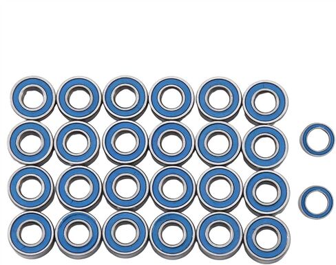 Compatible with Tamiya for GF-01 RC Car Upgrade Parts Modification Spare Replacement Accessories 26Pcs Sealed Bearing Kit RC Car Part Accessories in Saudi Arabia