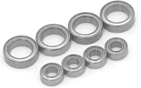 قطع غيار سيارة RC متوافقة مع HSP لـ Himoto A949 A959 A969 A979 A959-B A949-33 A949-36 1/18 RC Car Spare Parts 8pcs محامل الكرة in Saudi Arabia