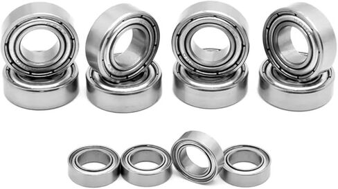 Compatible with ZD for Racing for DBX-07 EX-07 1/7 RC Car Upgrade Parts Spare Accessories 14Pcs Metal Steel Ball Bearing 8109 RC Car Part Accessories in Saudi Arabia