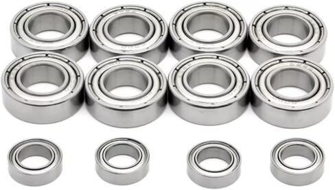 Compatible with ZD for Racing for DBX-07 EX-07 1/7 RC Car Upgrade Parts Spare Accessories 14Pcs Metal Steel Ball Bearing 8109 RC Car Part Accessories in Saudi Arabia