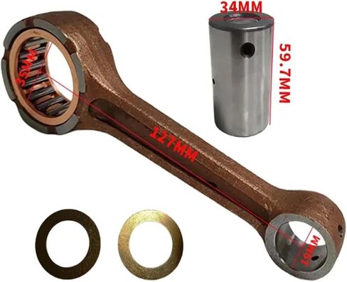 طقم قضبان العمود المرفقي للدراجات النارية لـ AN250 DR250SE 09263-34005 أجزاء المحرك in Kuwait
