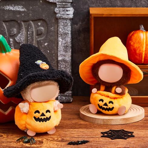 2 مجموعة ملابس من أجل 17 سم دمية لطيف هالوين زي اليقطين و Witch HAT DOLL ALLESS TOYSORISES ALGESSION in Kuwait