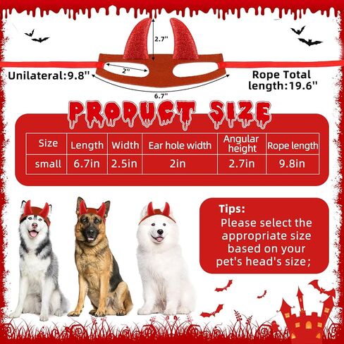 Vampire Dog Halloween Costume Devil Dog Costumes Cape Hairband for Medium Dogs Halloween Party Cosplay Costumes for Large Medium Dogs Pets in Kuwait