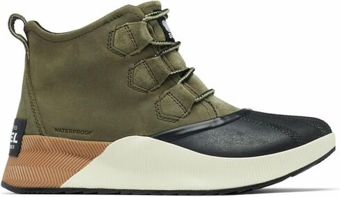 Sorel Women's Out N About lll Classic Waterproof Boots - Black, Sea Salt, White - Size 9 in Saudi Arabia