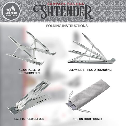 ner mitzvah tabletop shtender - موقف قابل للطي قابلة للتعديل - shtender وحامل الكتاب in Saudi Arabia