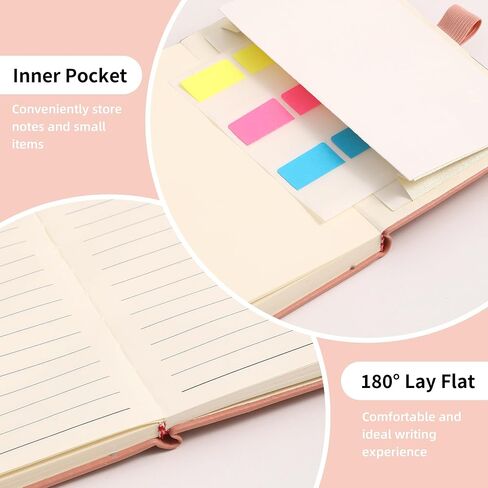 Bobo Rabbit 3 Pack Pocket Journal Notebooks A6 Size Small Mini Notebook for Note the the Grapcover Leather College محكم بها منصات ملاحظات مبطنة للنساء الرجال in Kuwait
